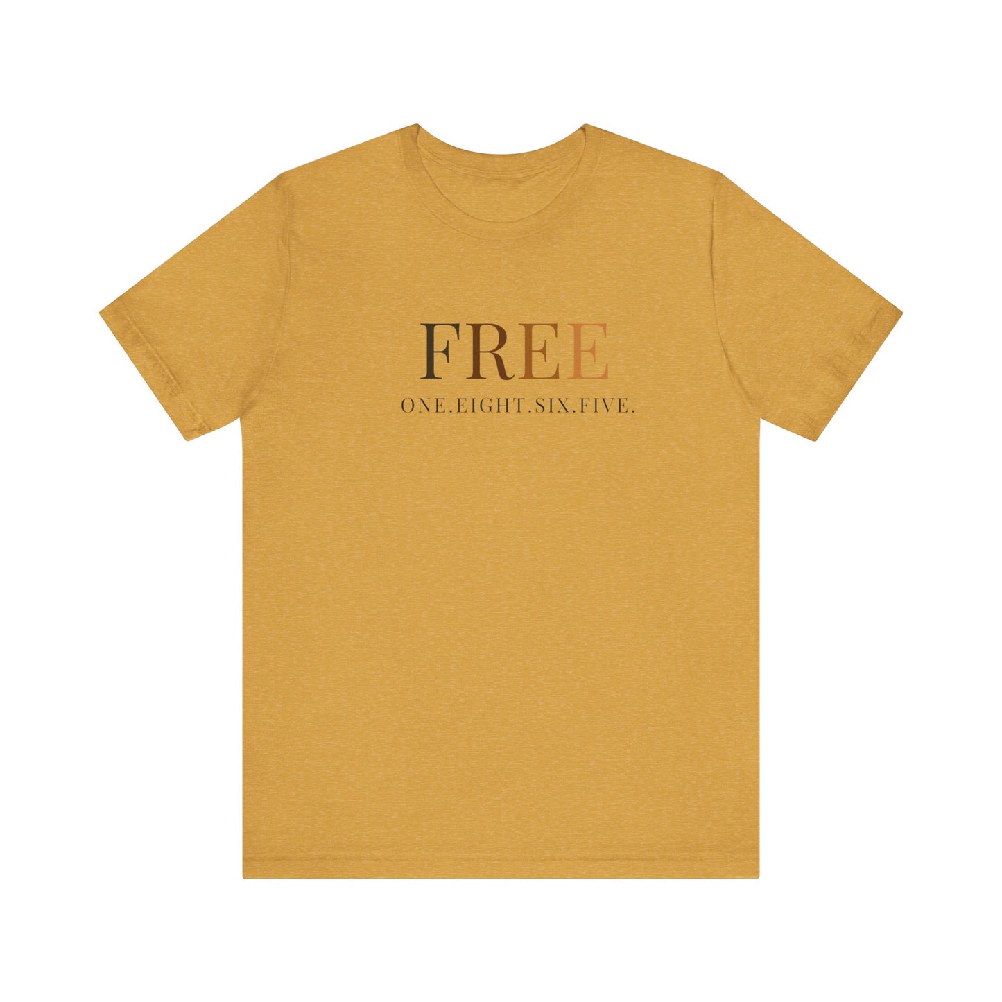 “FREE” Juneteenth Unisex Jersey Short Sleeve Tee