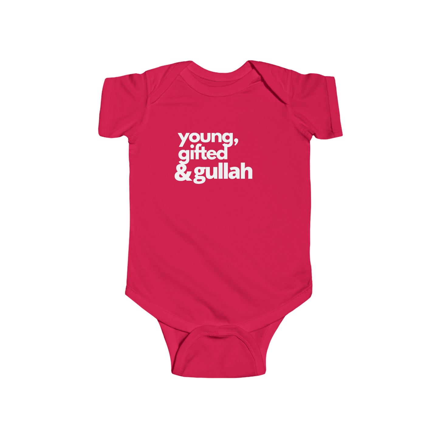 Young Gifted and Gullah Infant Fine Jersey Bodysuit
