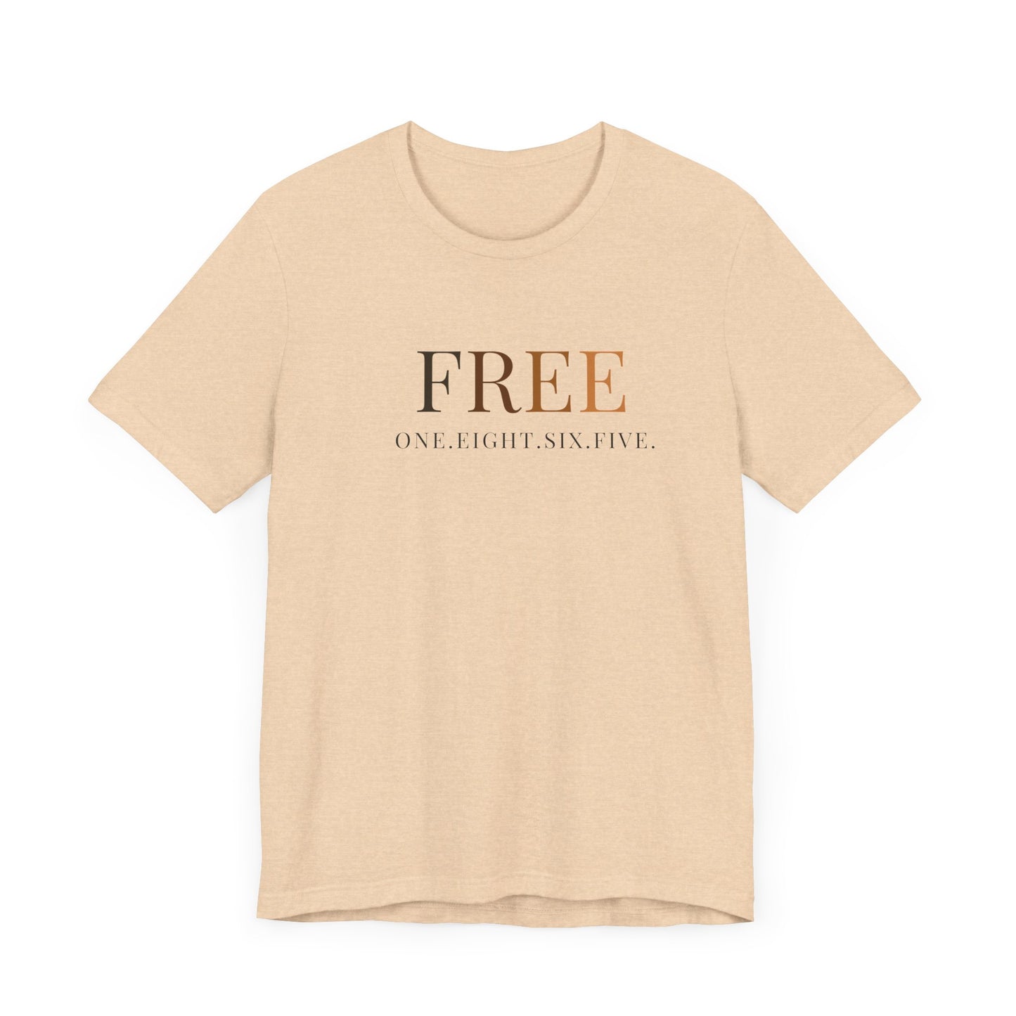 “FREE” Juneteenth Unisex Jersey Short Sleeve Tee