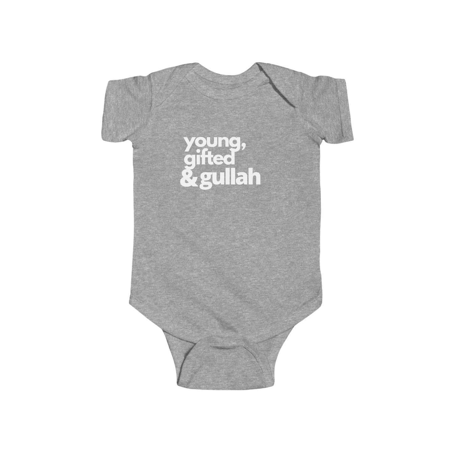Young Gifted and Gullah Infant Fine Jersey Bodysuit