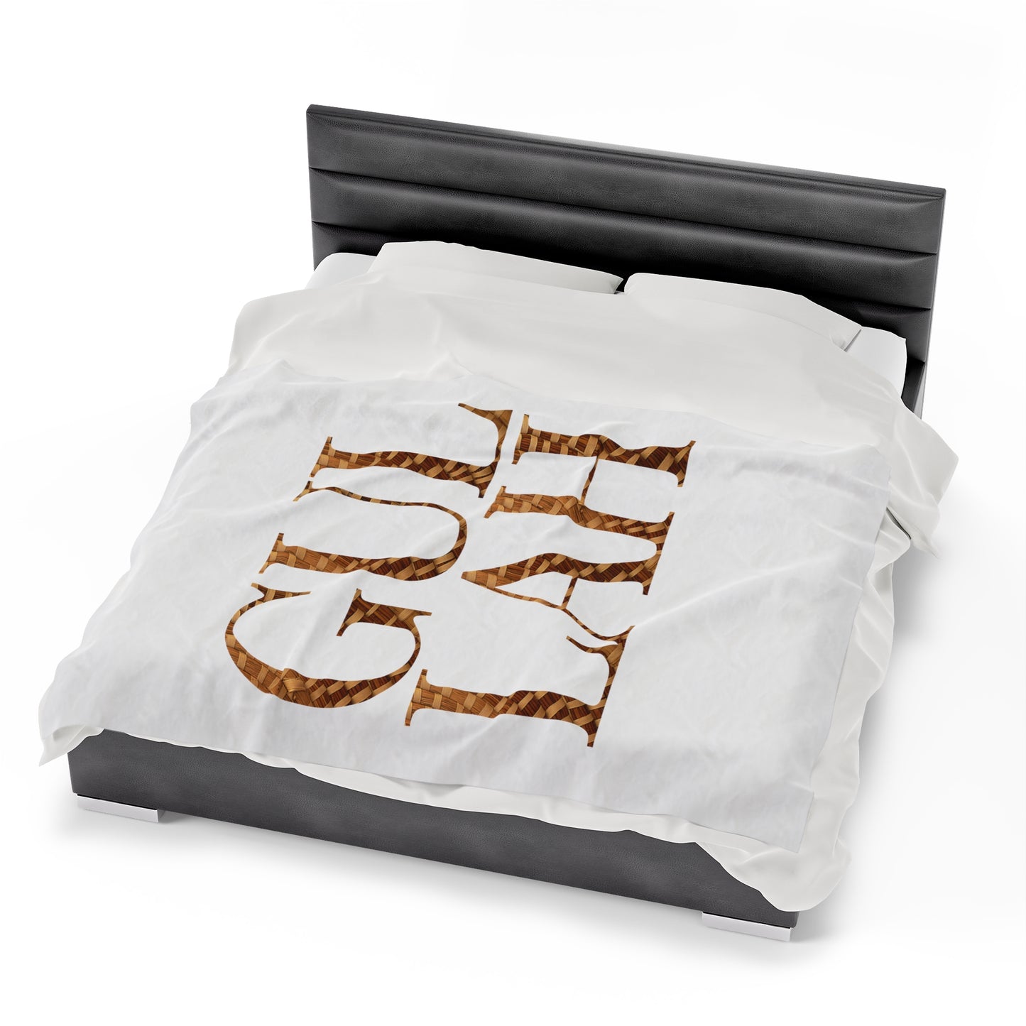 XL Sweetgrass Gullah Velveteen Plush Blanket