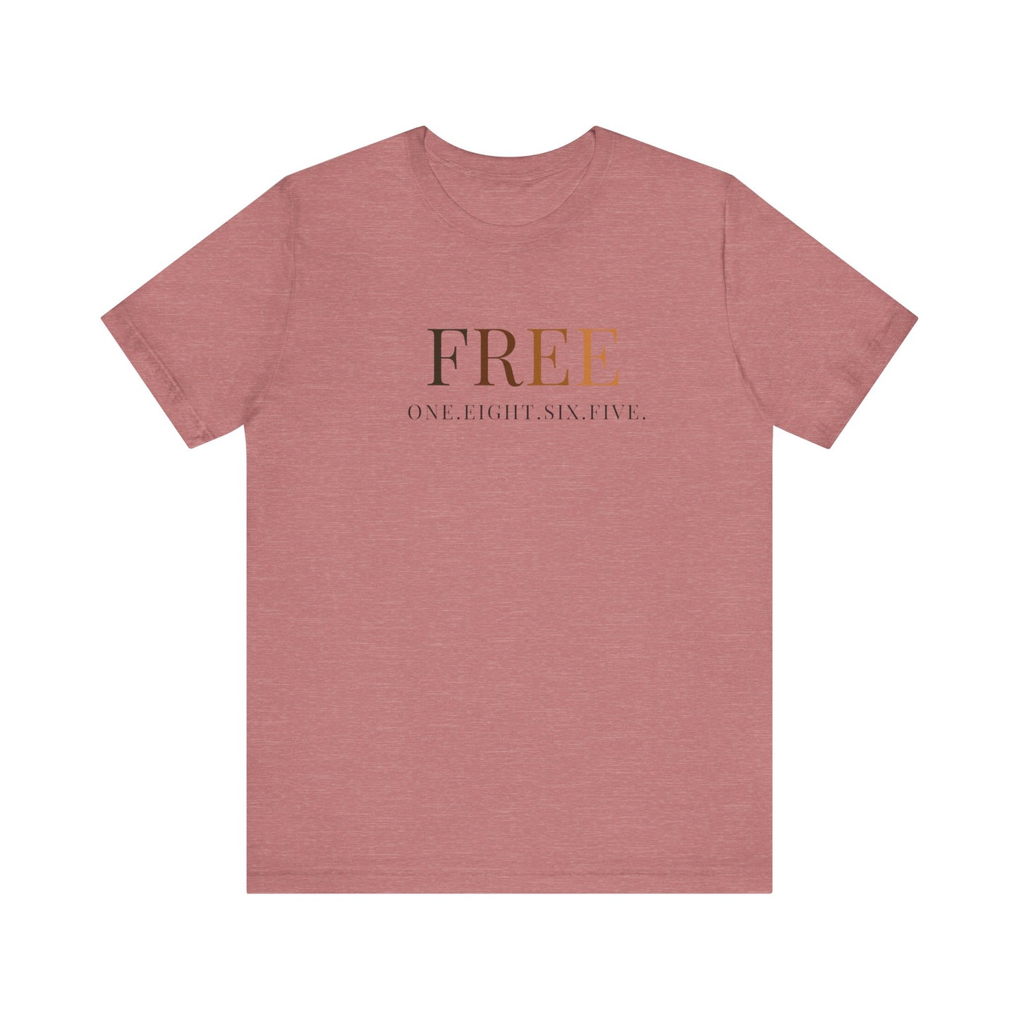 “FREE” Juneteenth Unisex Jersey Short Sleeve Tee