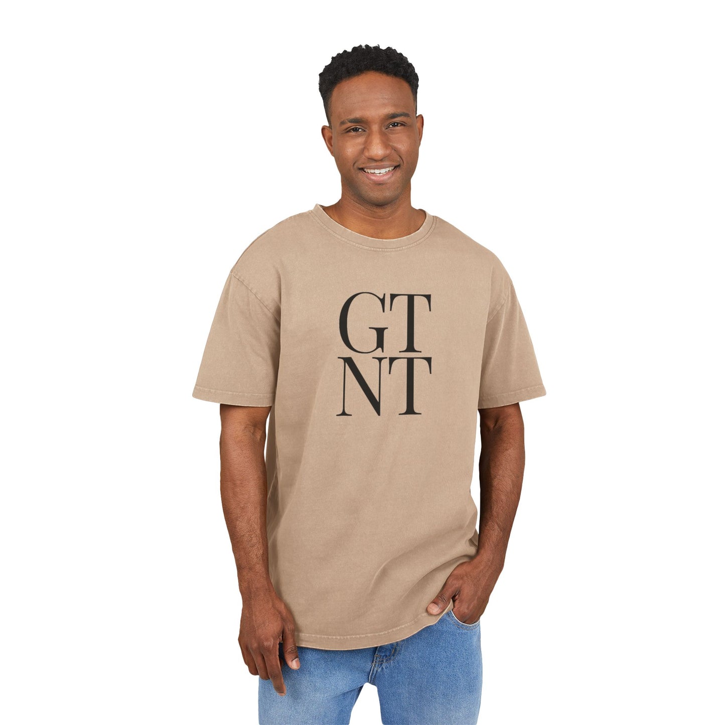GTNT Diaspora Acid Washed Heavy Oversize Tee