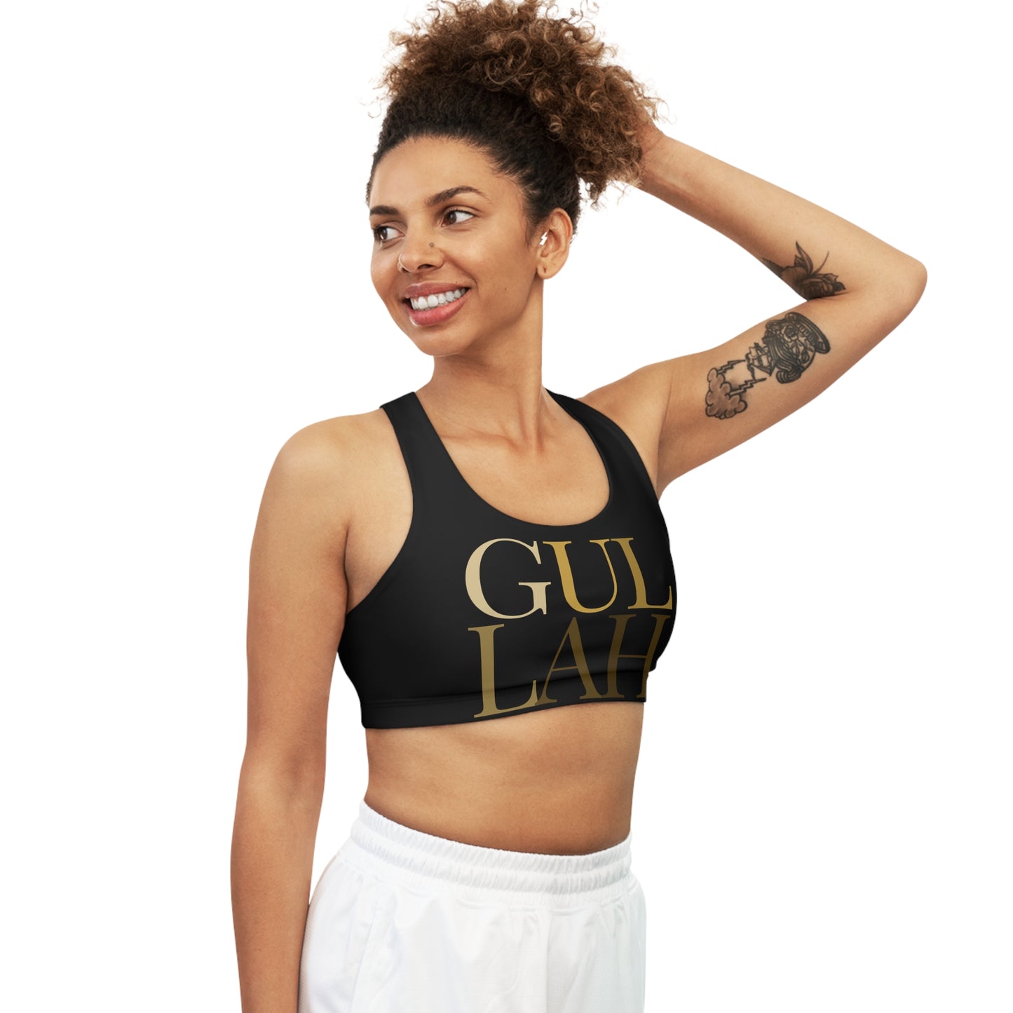 Melanin Seamless Sports Bra (AOP)