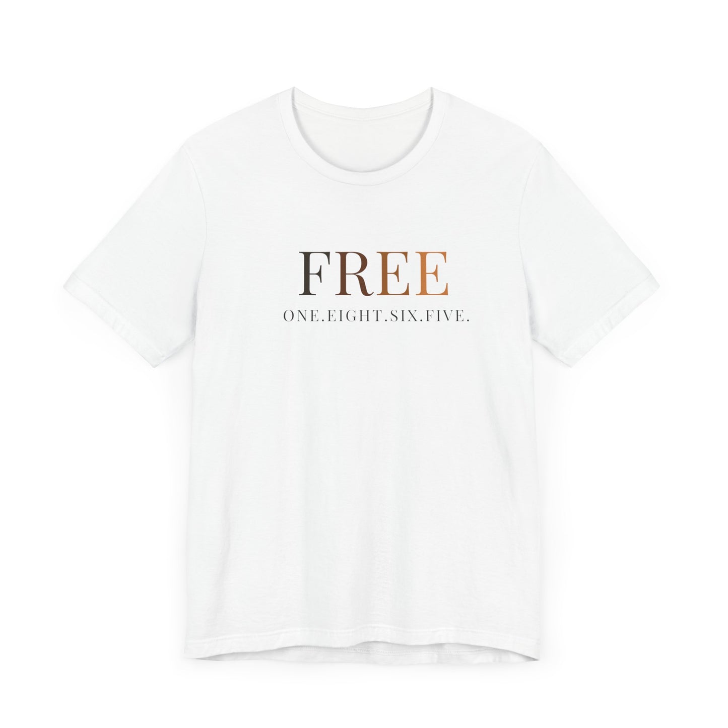 “FREE” Juneteenth Unisex Jersey Short Sleeve Tee