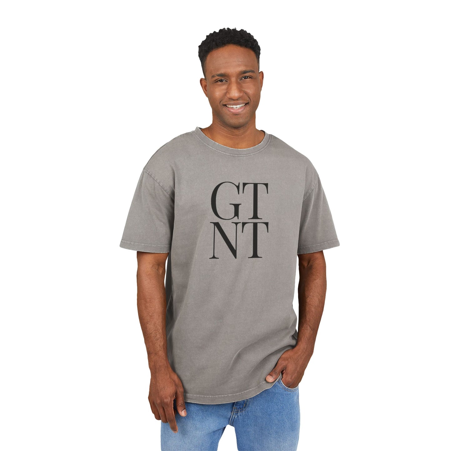 GTNT Diaspora Acid Washed Heavy Oversize Tee