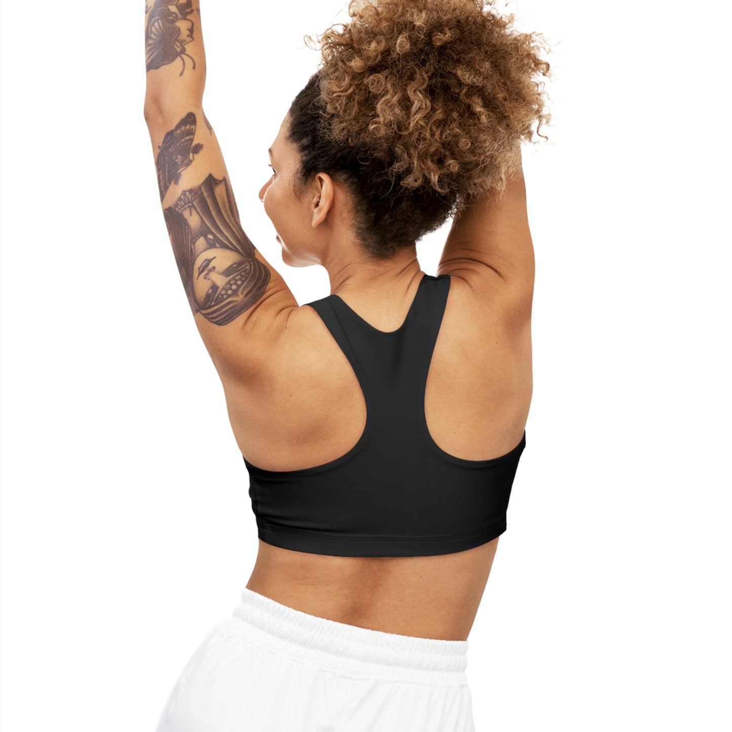 Melanin Seamless Sports Bra (AOP)
