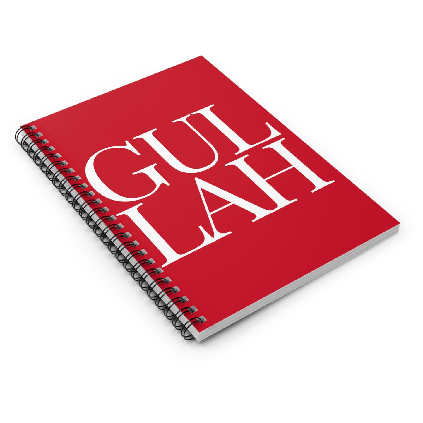 Gullah Notebook Red