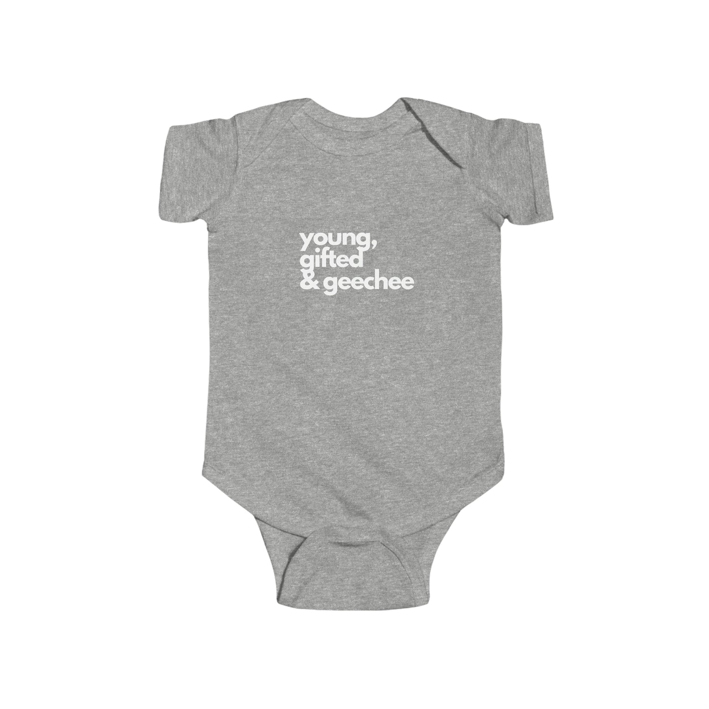 Young Gifted & Geechee Infant Fine Jersey Bodysuit