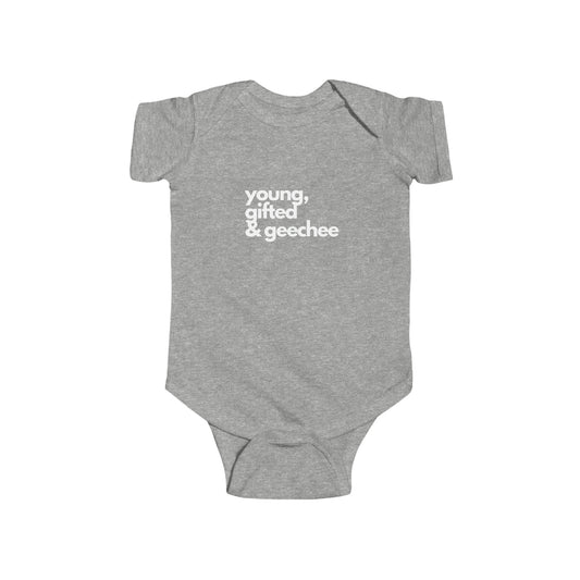 Young Gifted & Geechee Infant Fine Jersey Bodysuit