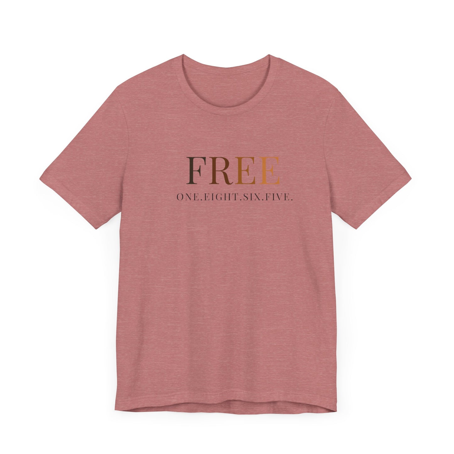 “FREE” Juneteenth Unisex Jersey Short Sleeve Tee