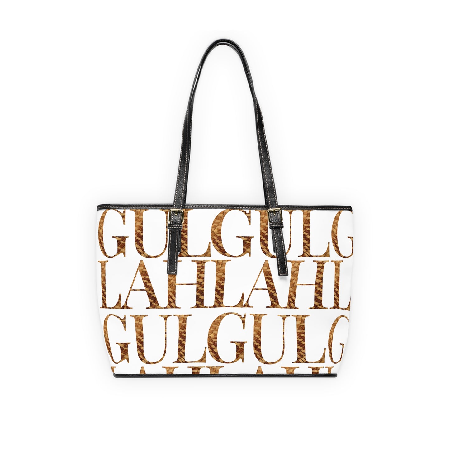 White Sweetgrass Vacation Tote