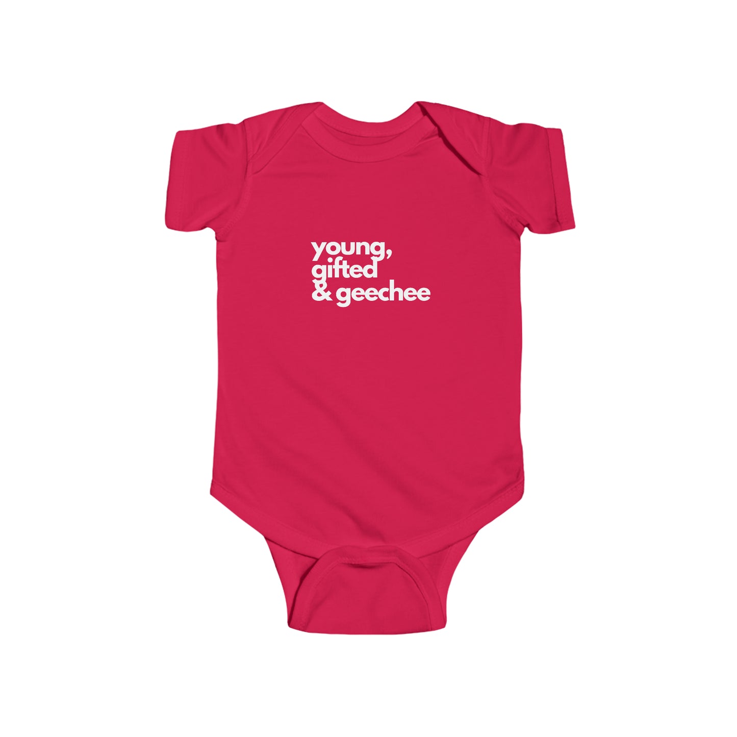Young Gifted & Geechee Infant Fine Jersey Bodysuit