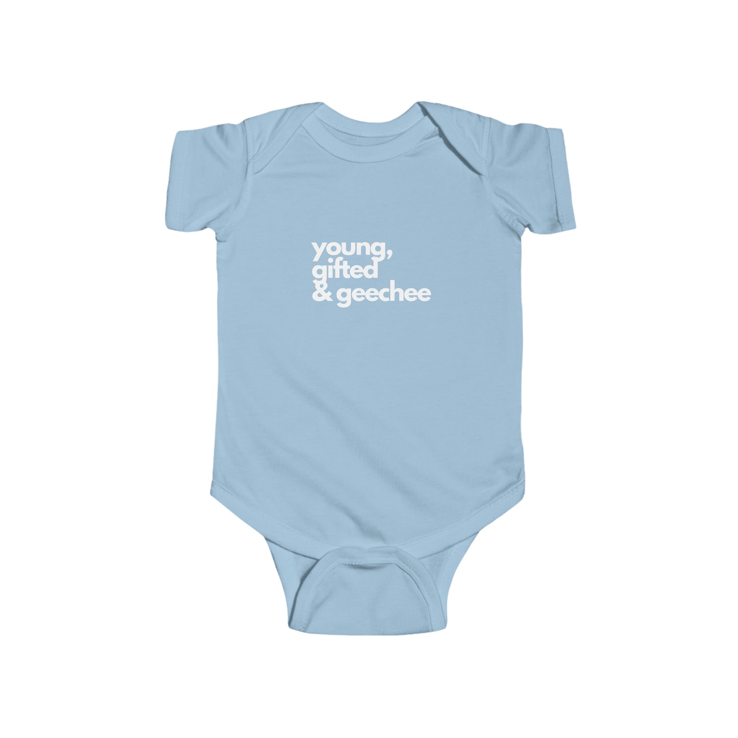 Young Gifted & Geechee Infant Fine Jersey Bodysuit