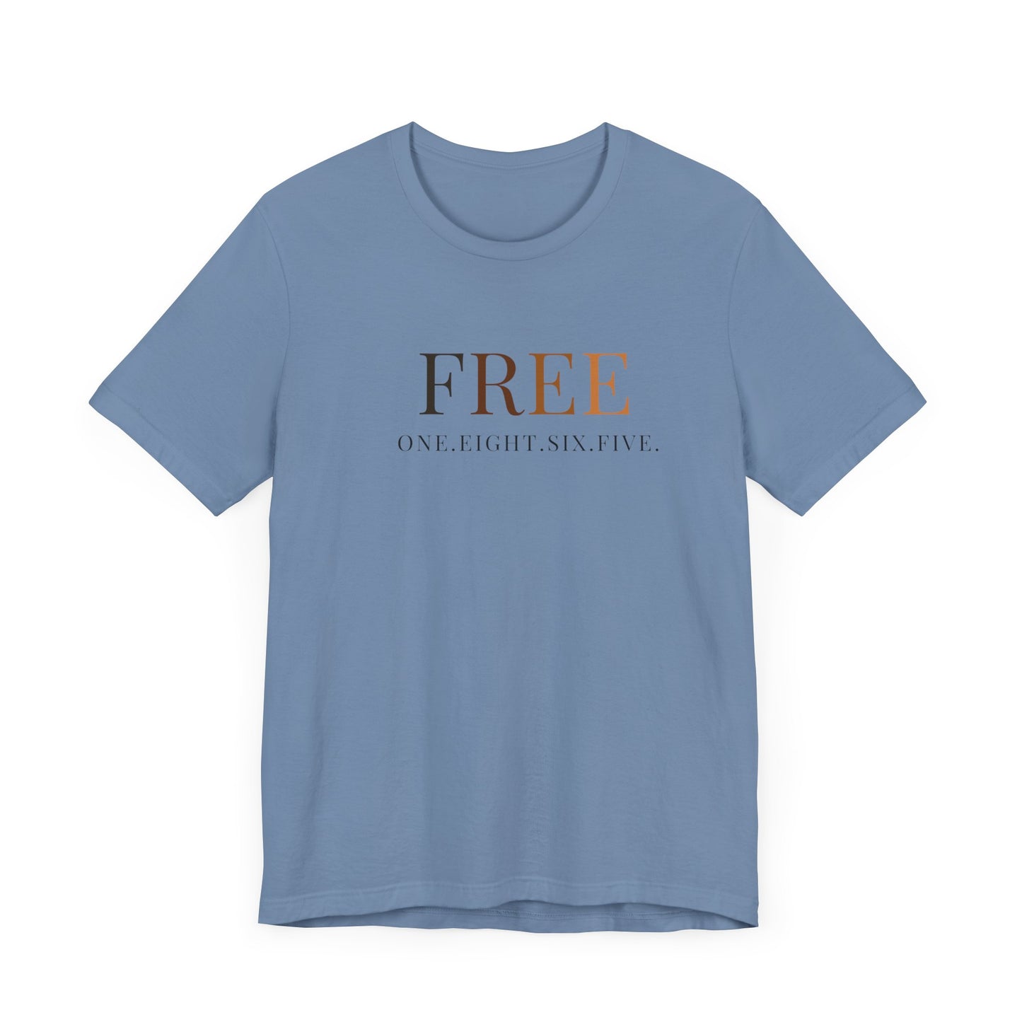 “FREE” Juneteenth Unisex Jersey Short Sleeve Tee