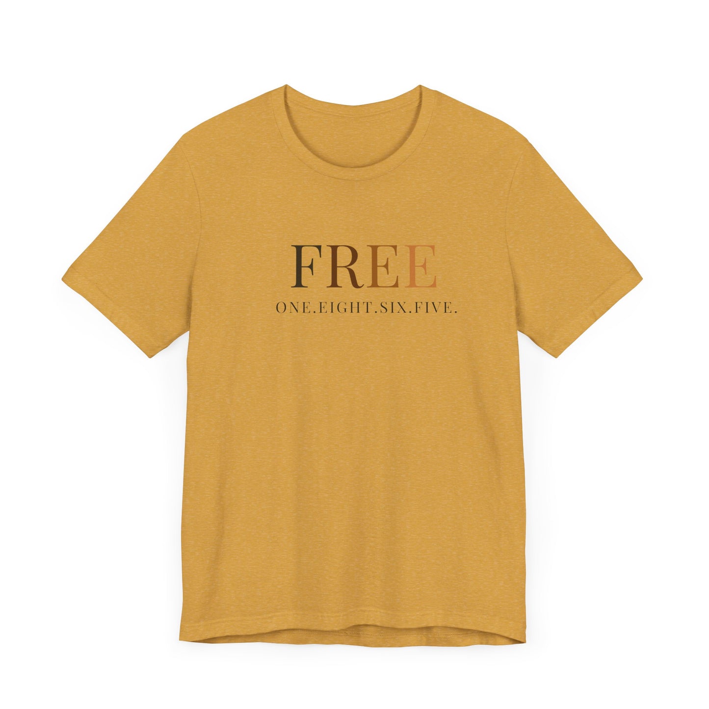 “FREE” Juneteenth Unisex Jersey Short Sleeve Tee