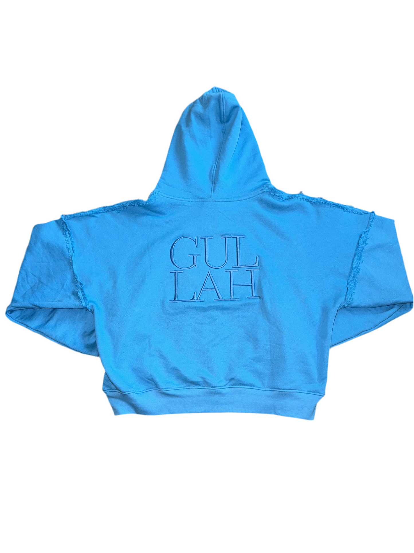 GTNT “Sonny Blue” Cropped Zip Hoodie