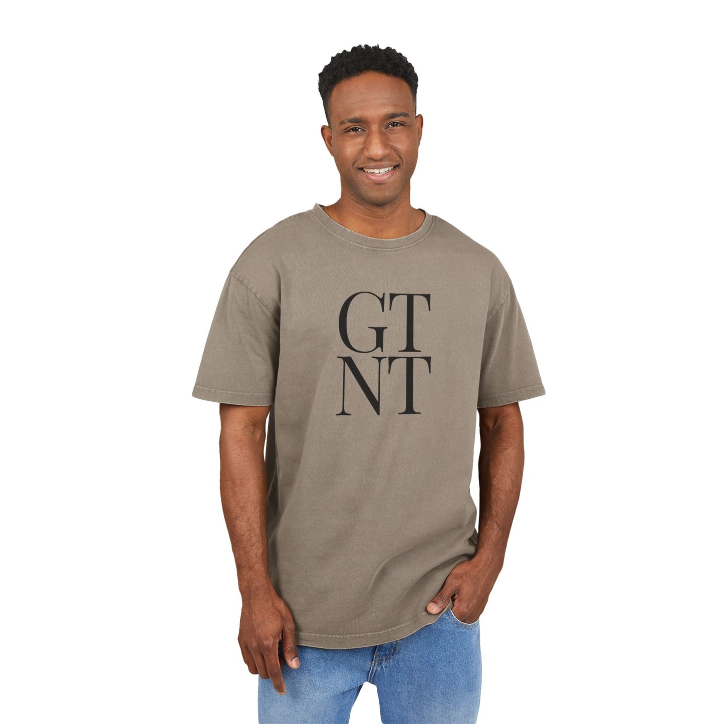 GTNT Diaspora Acid Washed Heavy Oversize Tee
