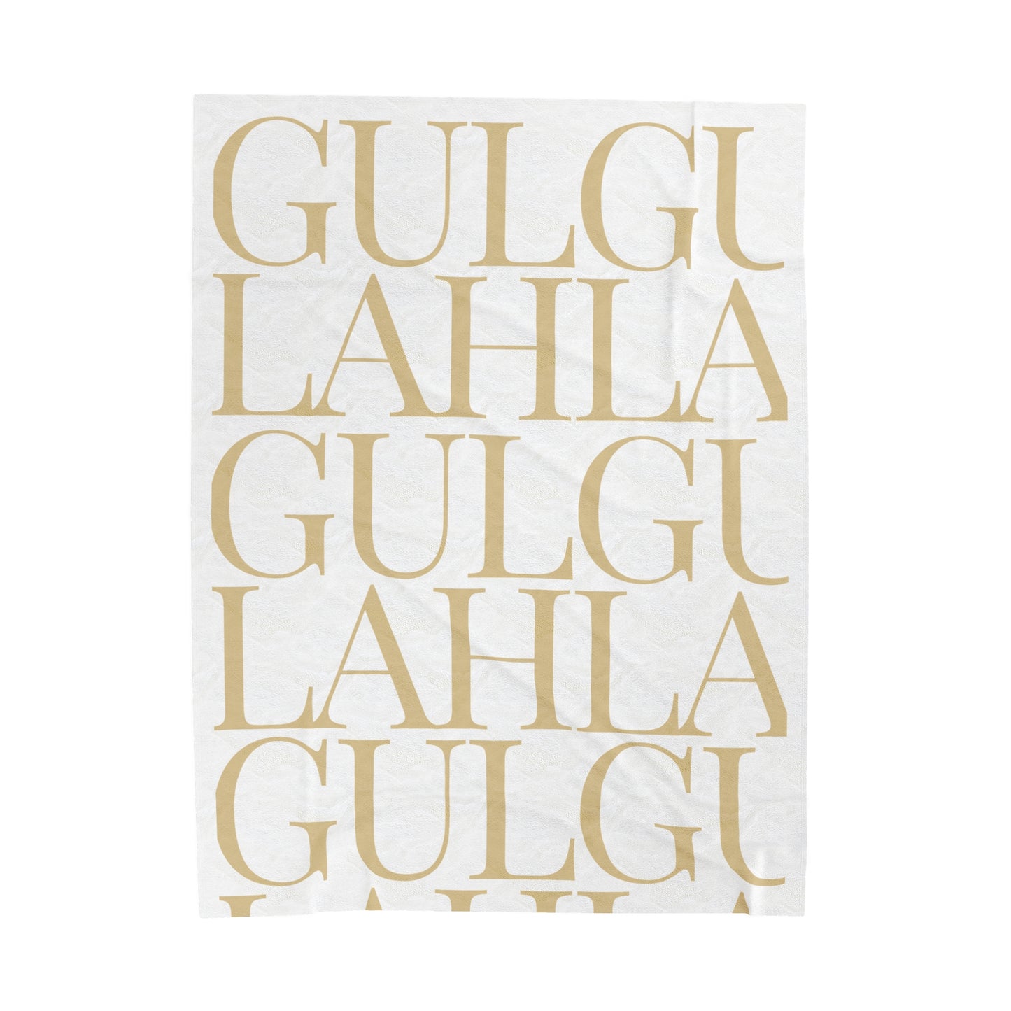 Gullah Velveteen Plush Blanket