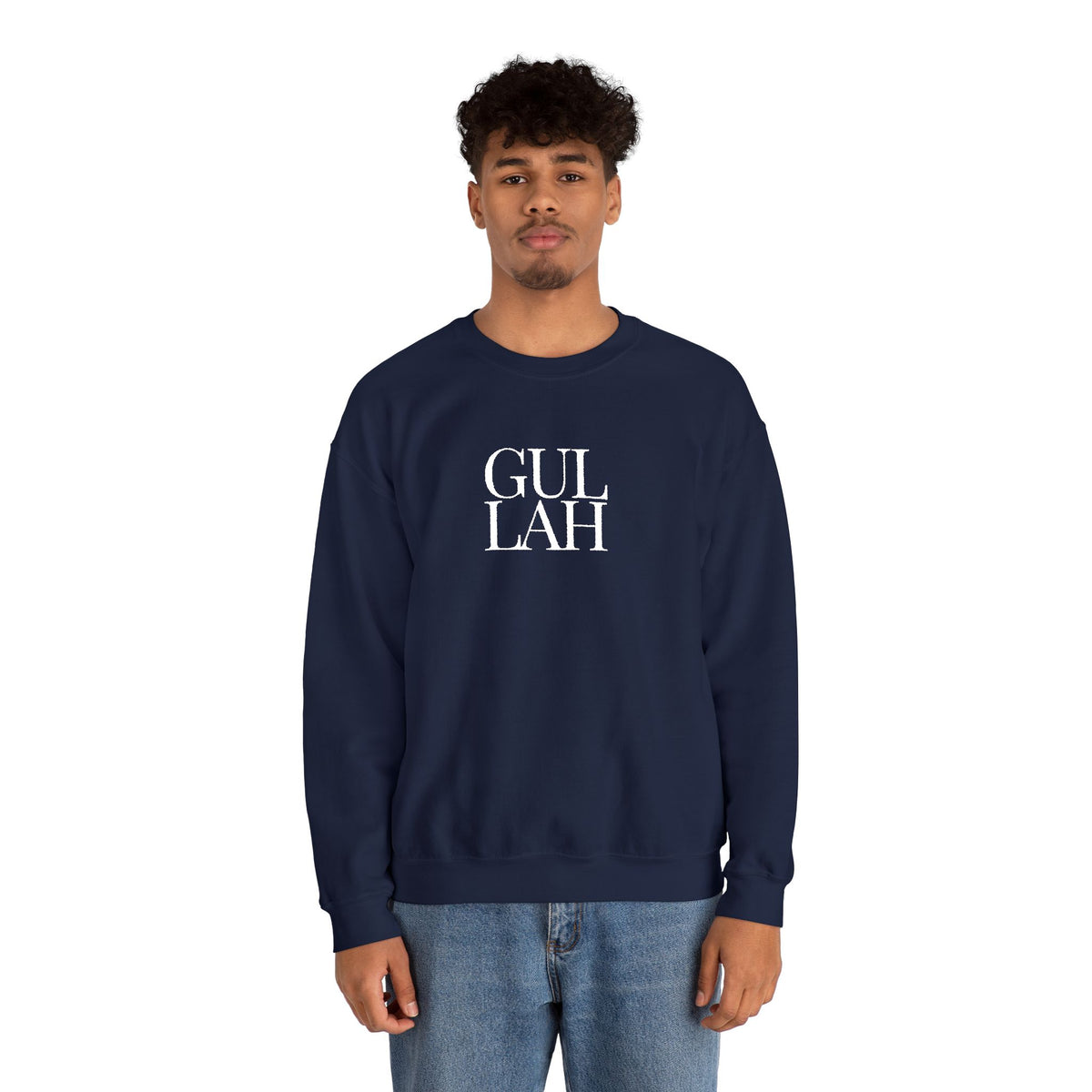 Embroidered Gullah Unisex Heavy Blend™ Crewneck Sweatshirt