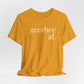 Geechee AF Jersey Short Sleeve Tee