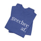Geechee AF Jersey Short Sleeve Tee