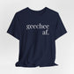 Geechee AF Jersey Short Sleeve Tee