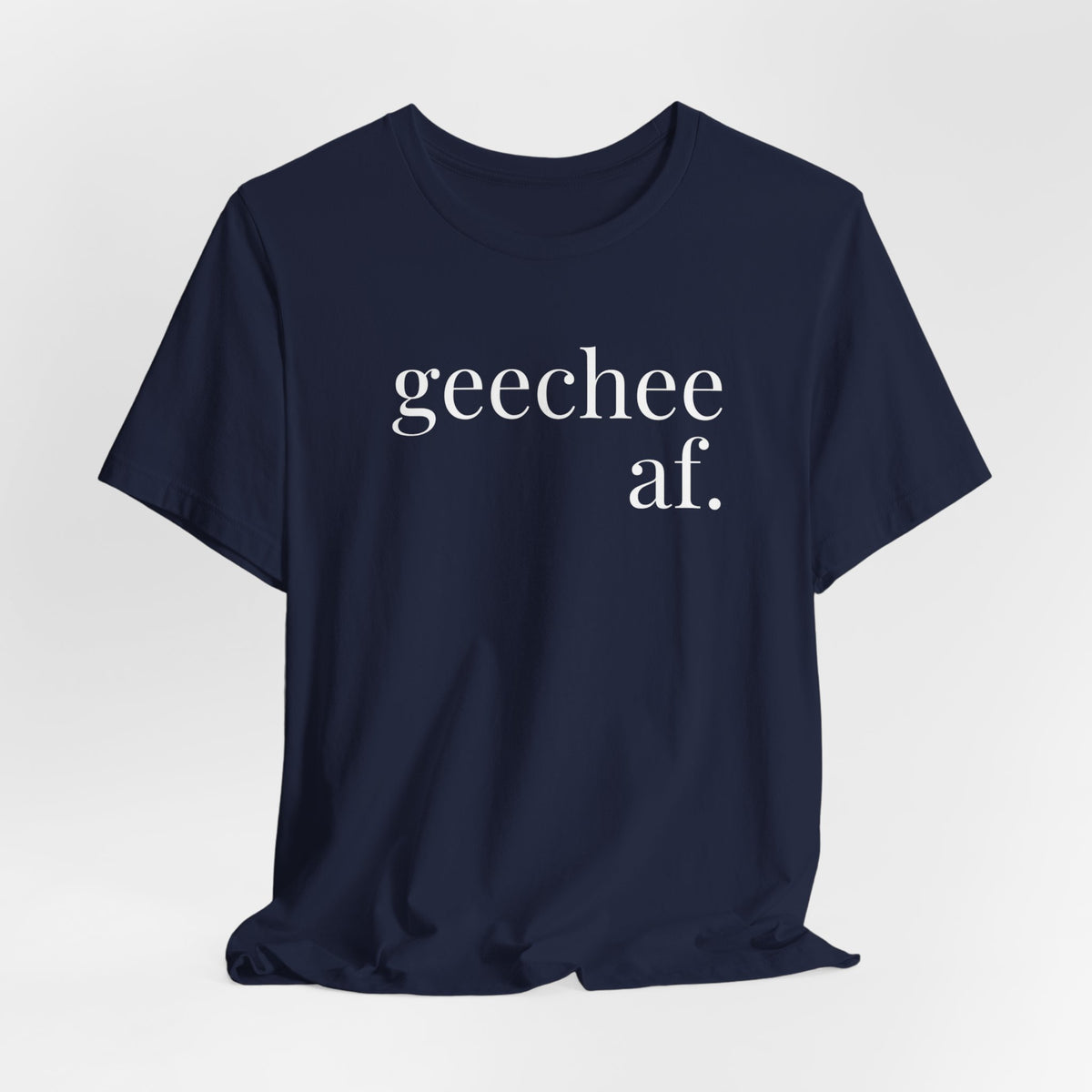 Geechee AF Jersey Short Sleeve Tee
