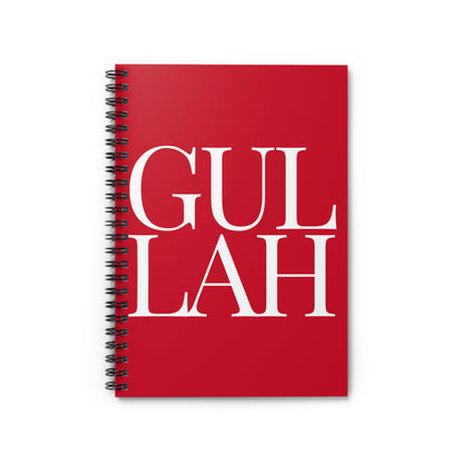 Gullah Notebook Red