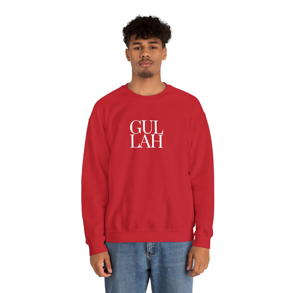Embroidered Gullah Unisex Heavy Blend™ Crewneck Sweatshirt
