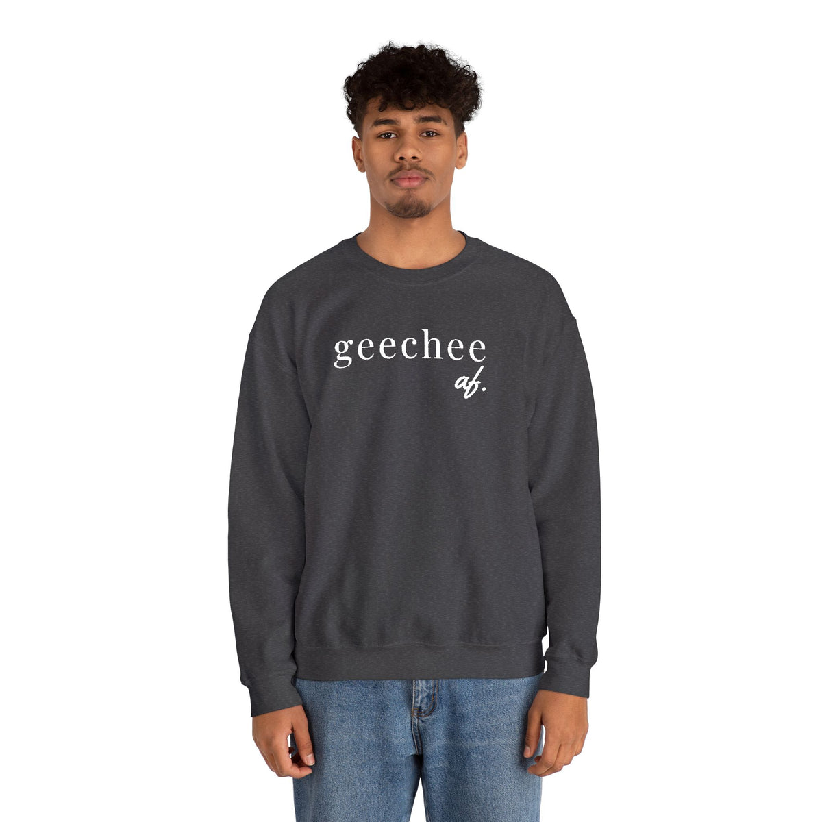 Embroidered GAF Unisex Heavy Blend™ Crewneck Sweatshirt