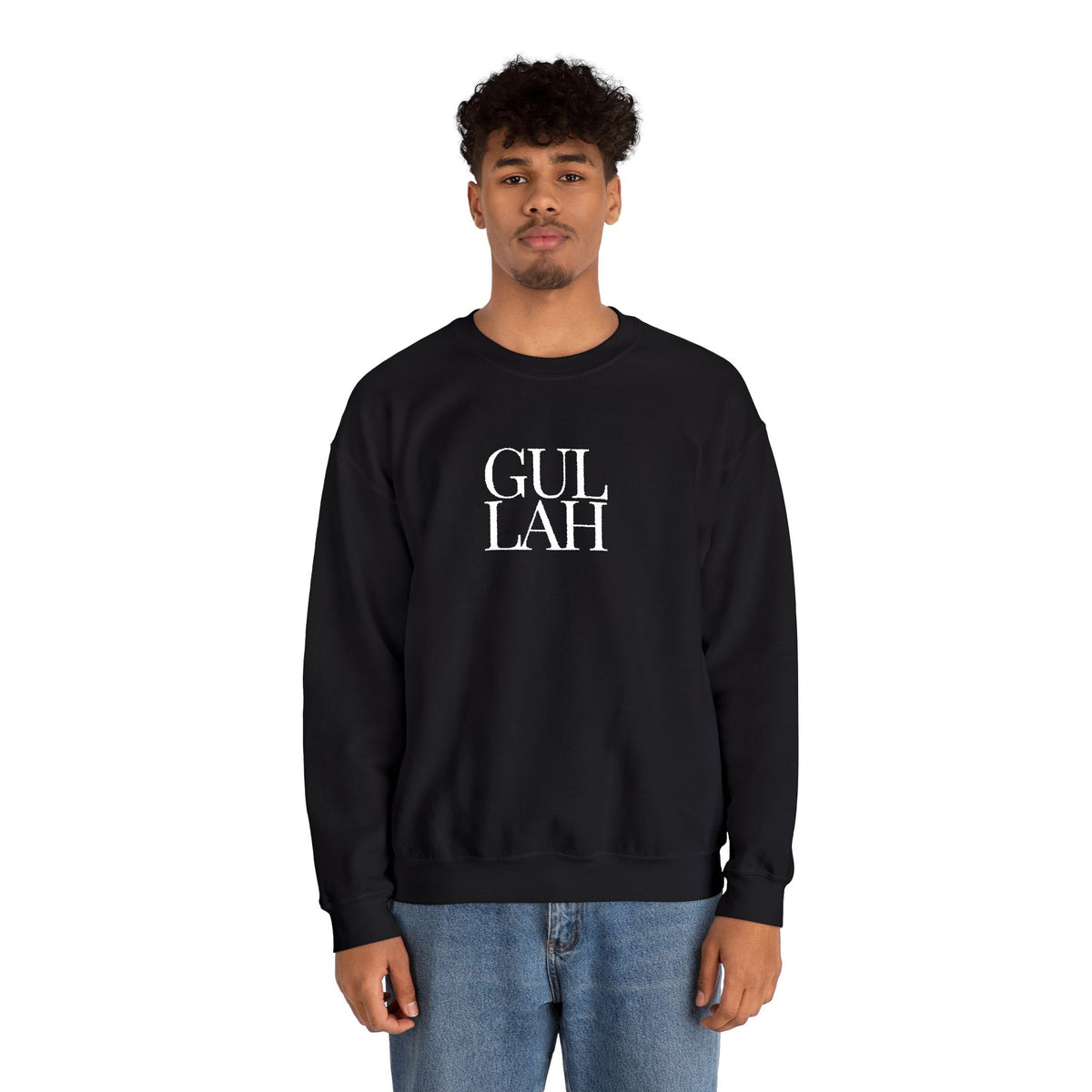 Embroidered Gullah Unisex Heavy Blend™ Crewneck Sweatshirt