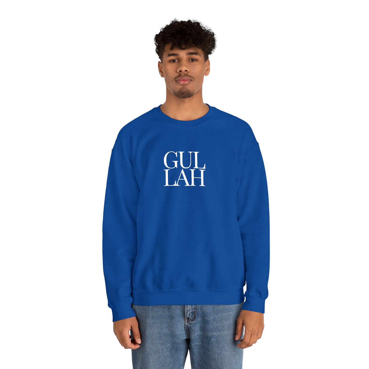 Embroidered Gullah Unisex Heavy Blend™ Crewneck Sweatshirt