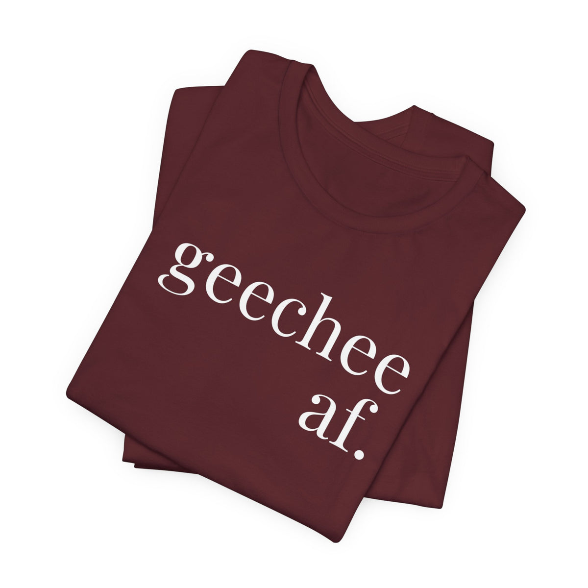 Geechee AF Jersey Short Sleeve Tee