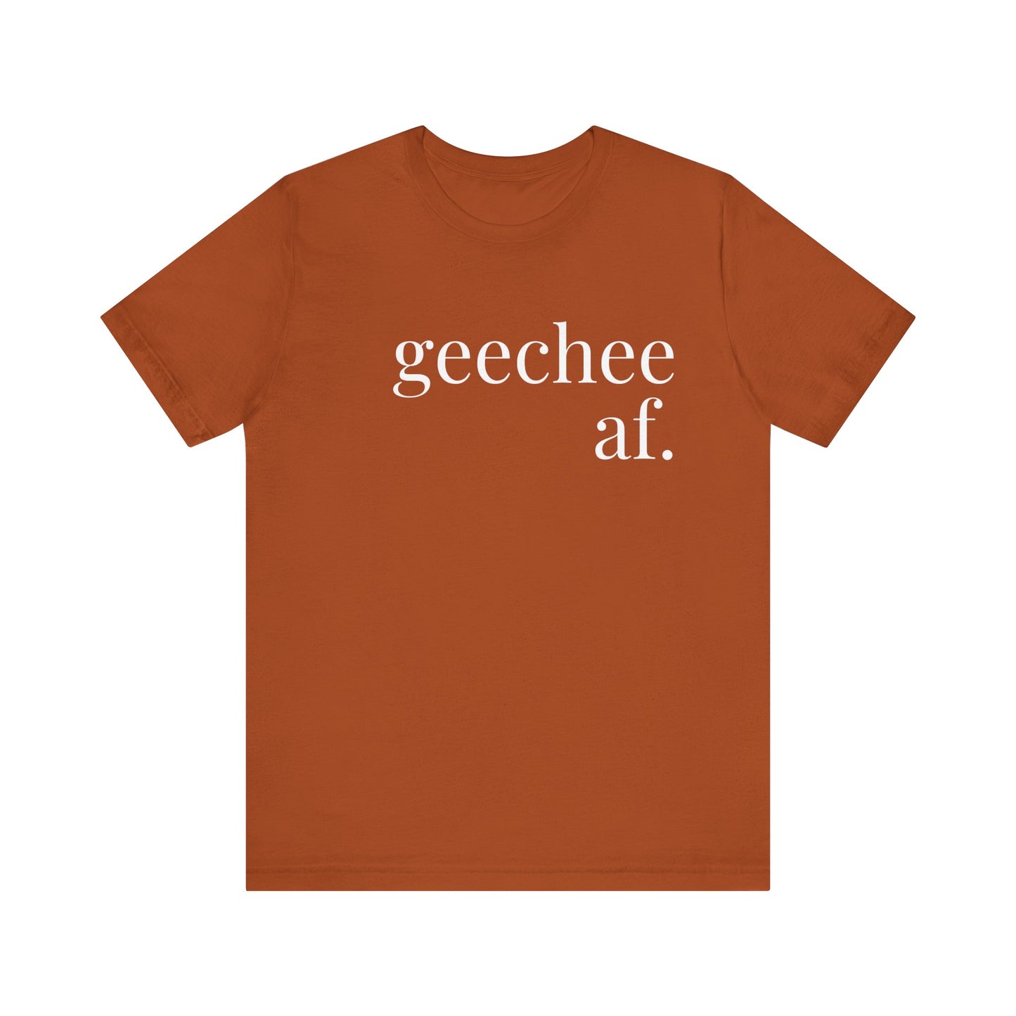 Geechee af Unisex Jersey Short Sleeve Tee