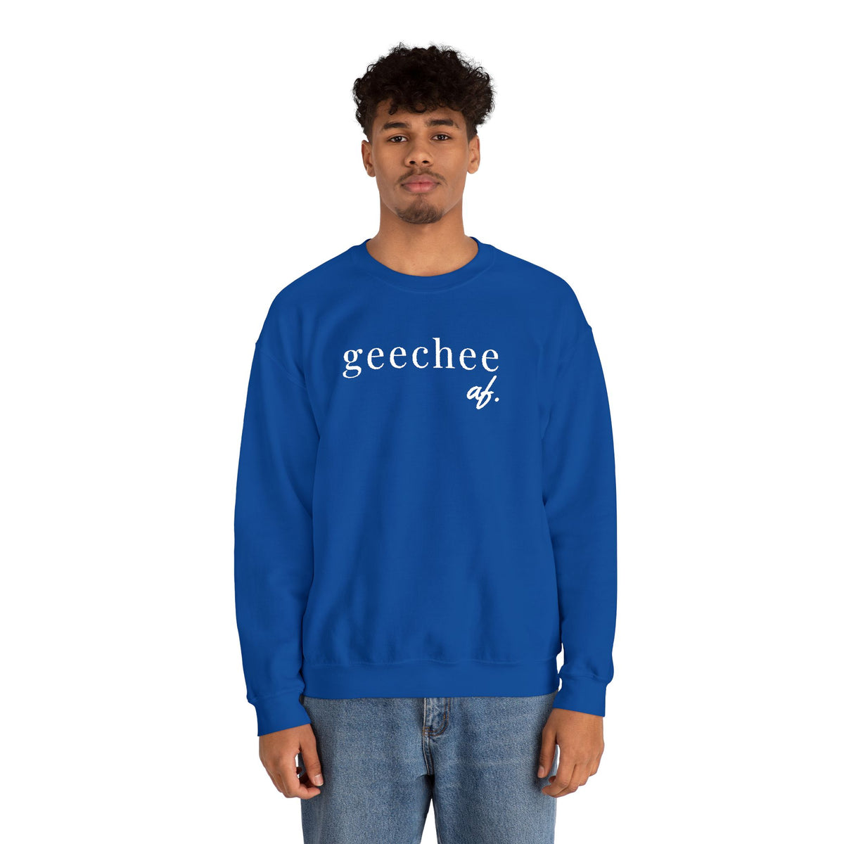 Embroidered GAF Unisex Heavy Blend™ Crewneck Sweatshirt