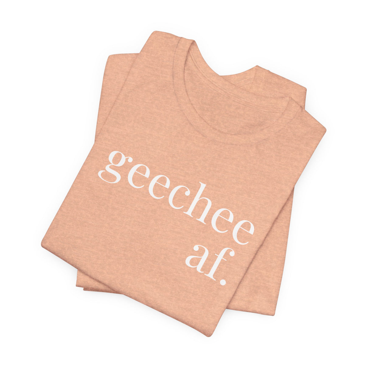 Geechee AF Jersey Short Sleeve Tee