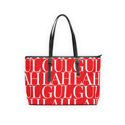 Red Gullah Coastal Vacation Tote