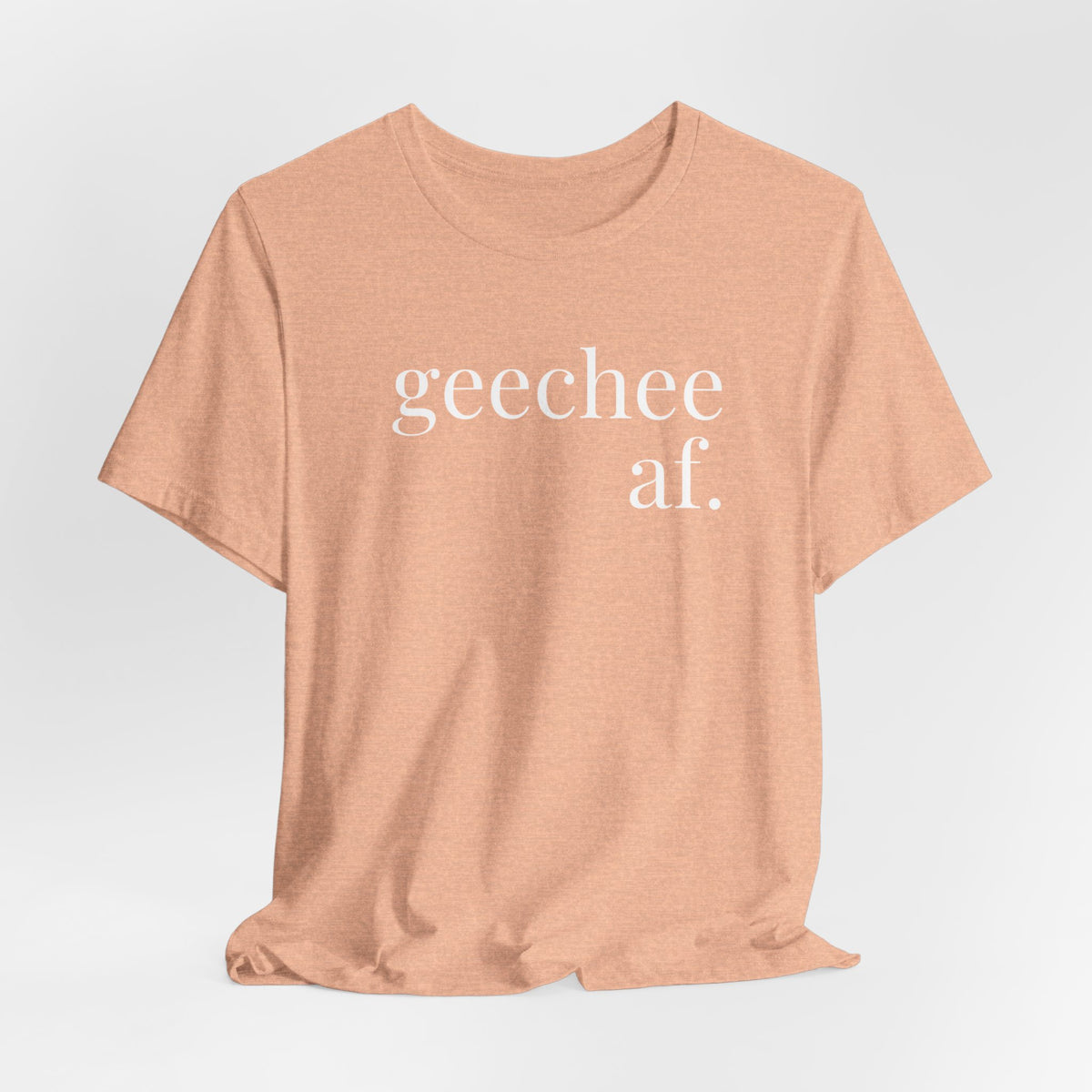 Geechee AF Jersey Short Sleeve Tee