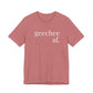 Geechee AF Jersey Short Sleeve Tee