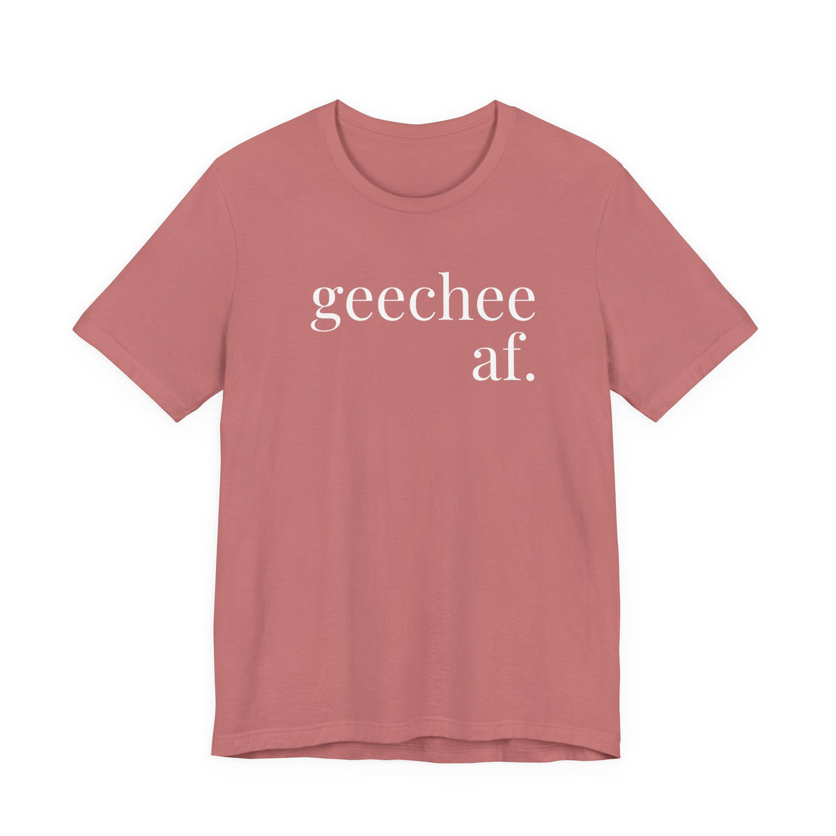 Geechee AF Jersey Short Sleeve Tee