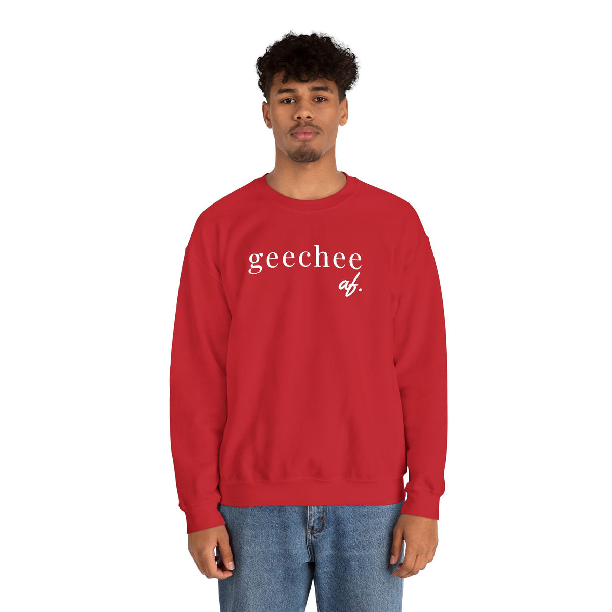 Embroidered GAF Unisex Heavy Blend™ Crewneck Sweatshirt