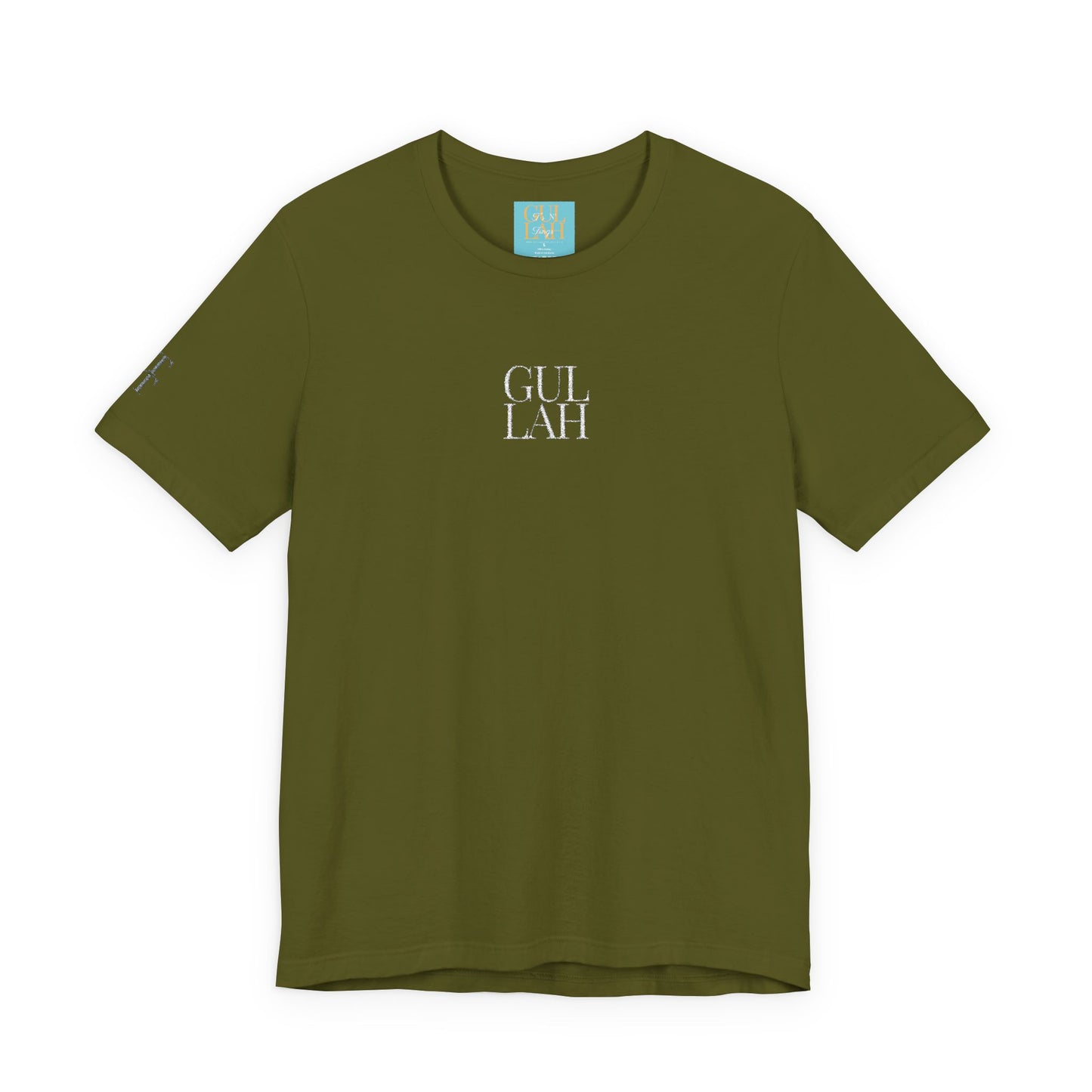 Embroidered Gullah Jersey Short Sleeve Tee