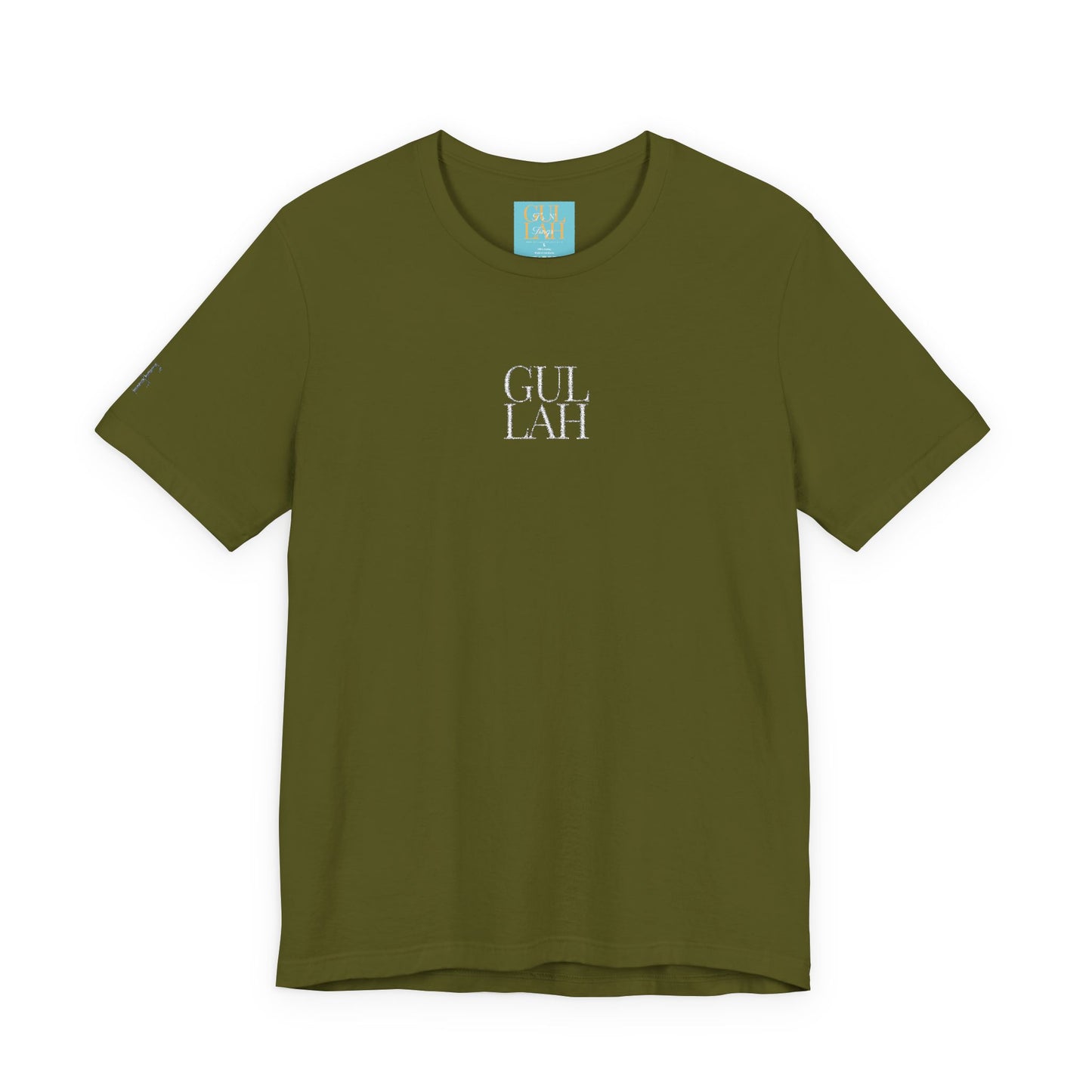 Embroidered Gullah Jersey Short Sleeve Tee