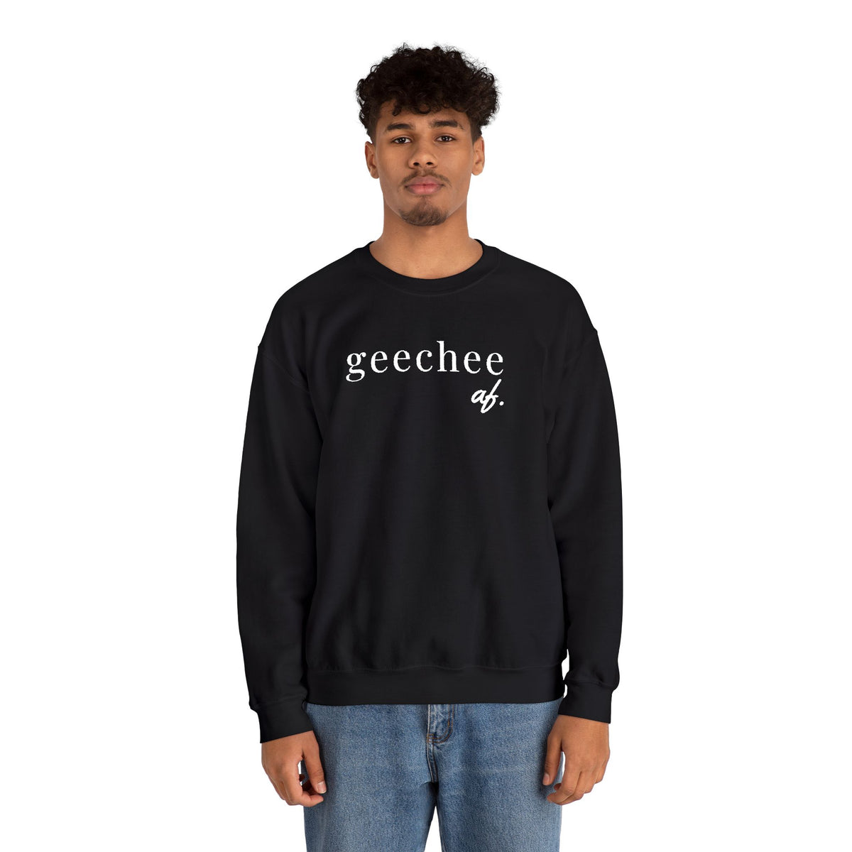 Embroidered GAF Unisex Heavy Blend™ Crewneck Sweatshirt