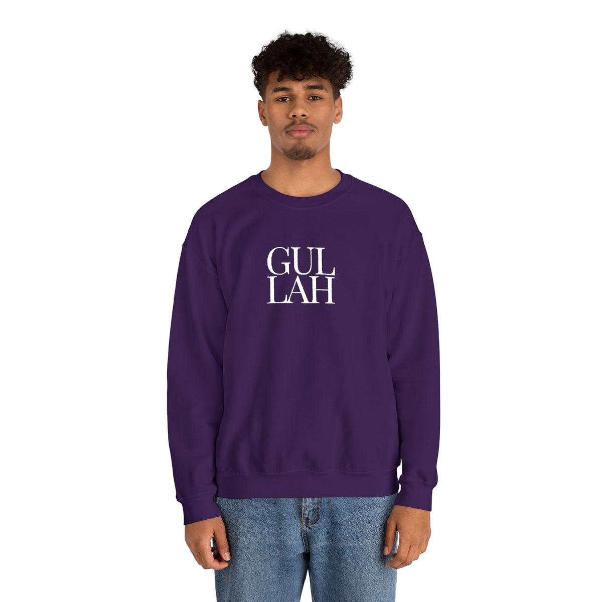 Embroidered Gullah Unisex Heavy Blend™ Crewneck Sweatshirt
