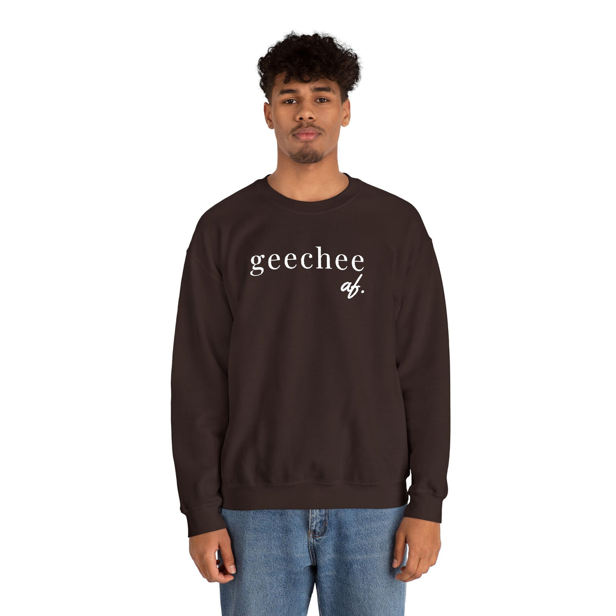 Embroidered GAF Unisex Heavy Blend™ Crewneck Sweatshirt
