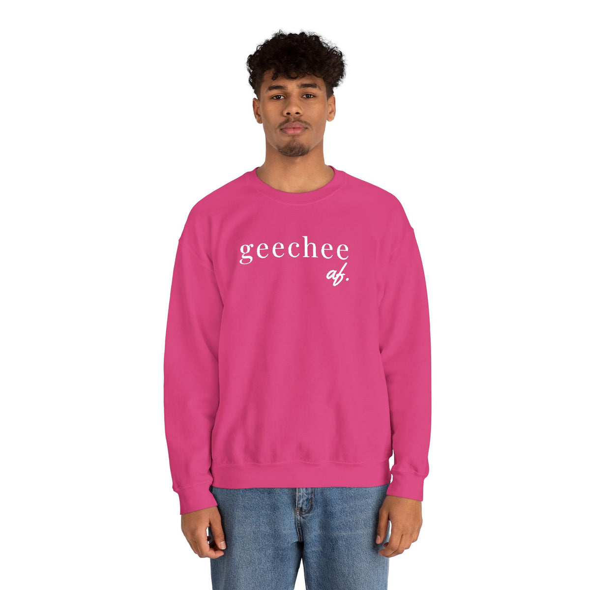 Embroidered GAF Unisex Heavy Blend™ Crewneck Sweatshirt