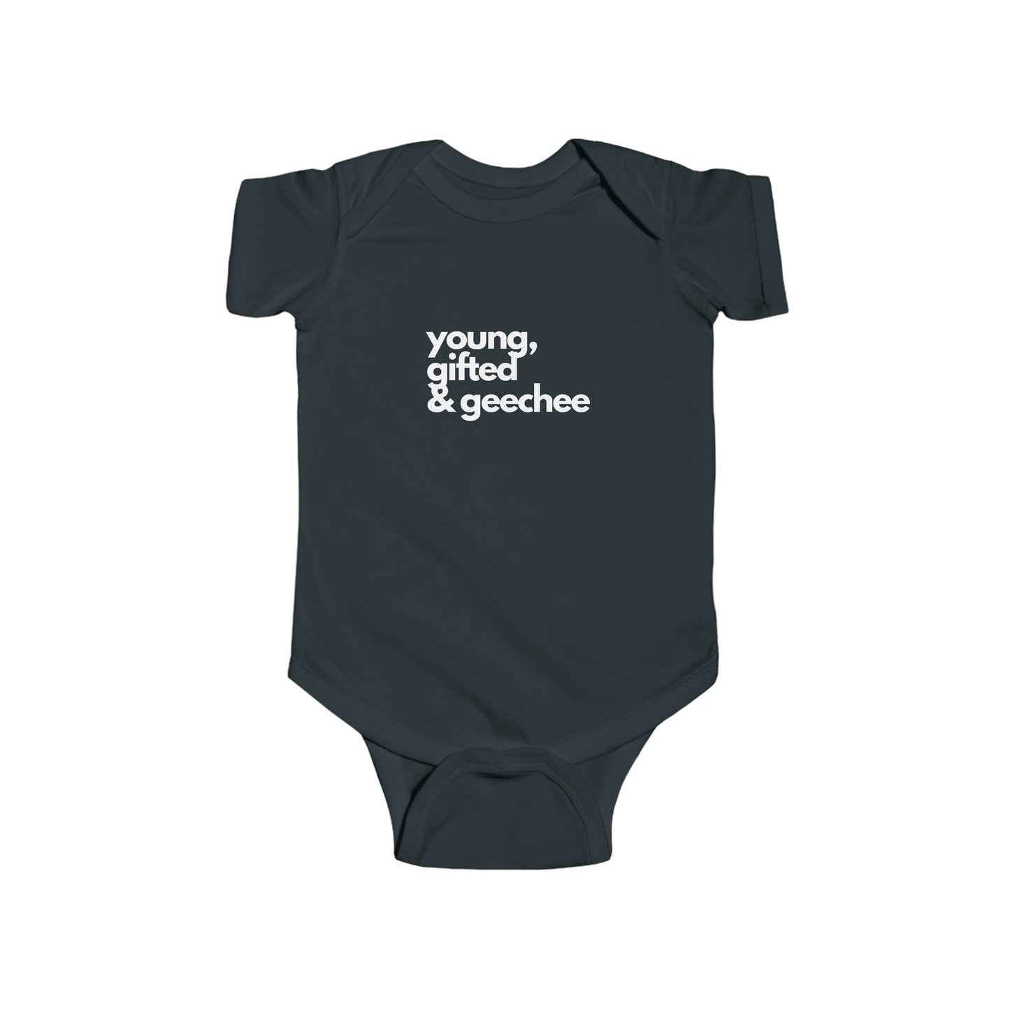 Young Gifted & Geechee Infant Fine Jersey Bodysuit