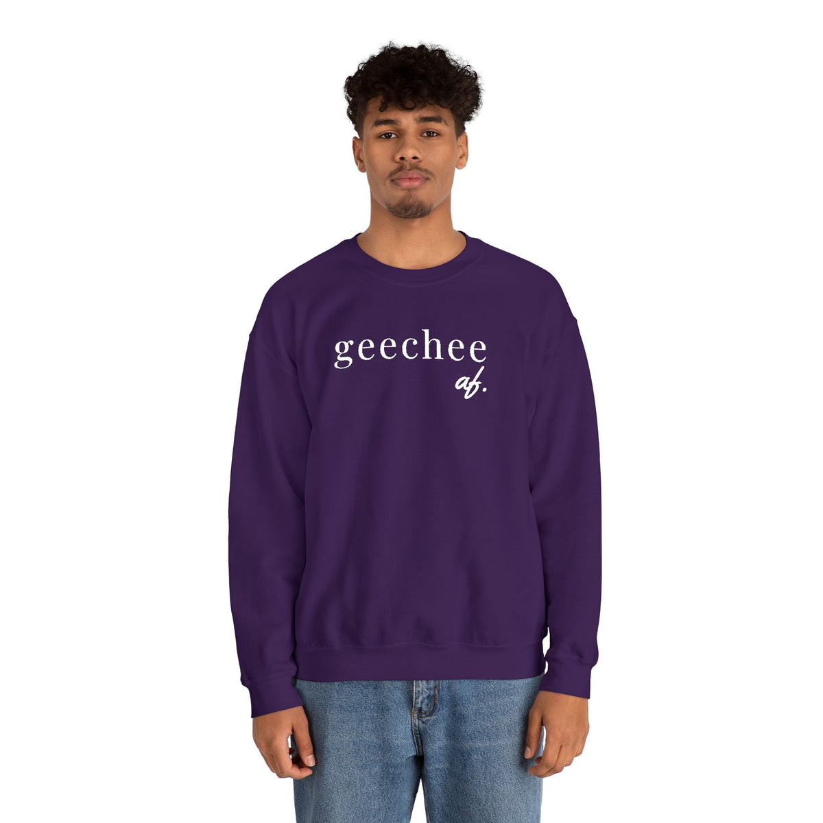 Embroidered GAF Unisex Heavy Blend™ Crewneck Sweatshirt